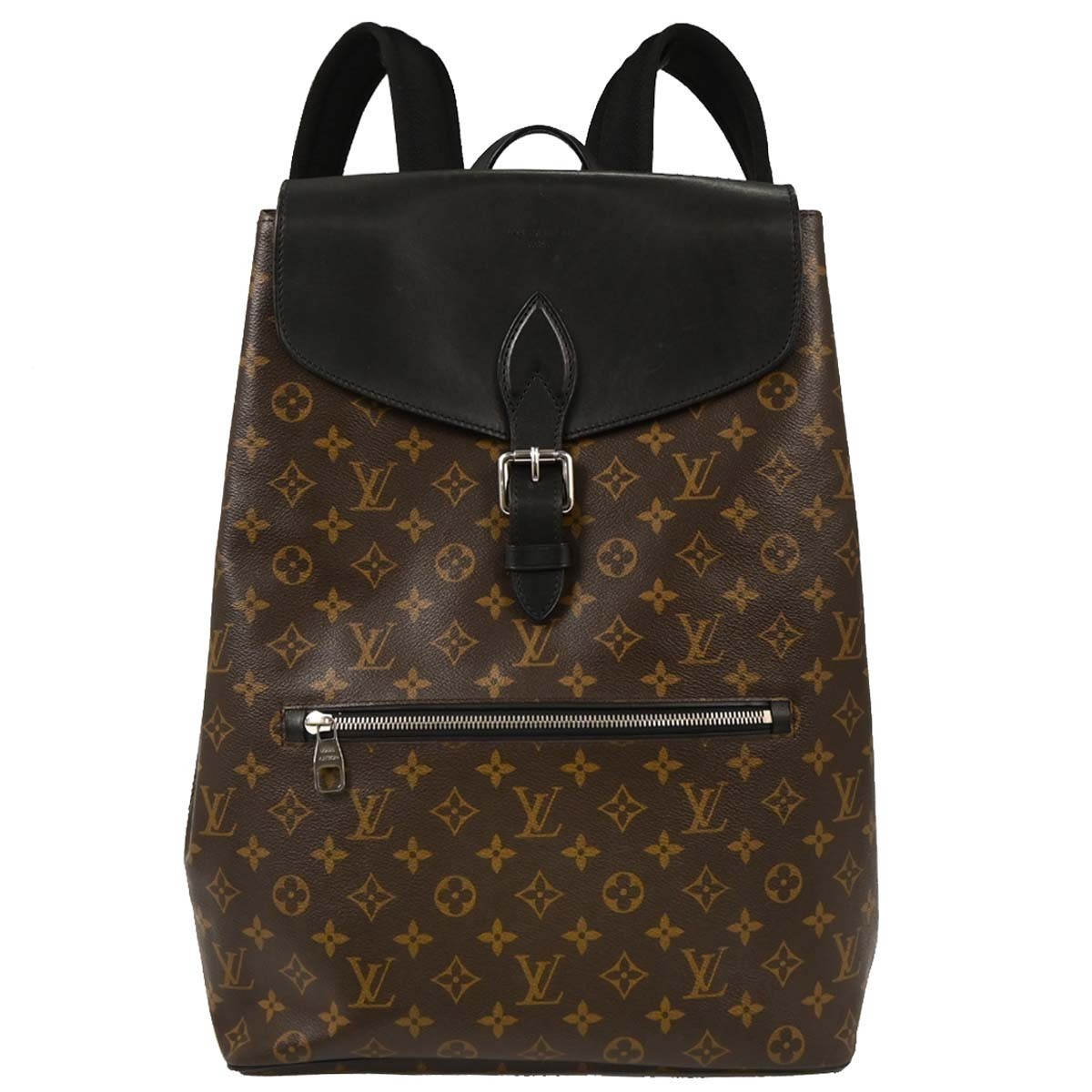 Louis Vuitton Palk Backpack Macassar Monogram Canvas, BROWN, CANVAS, Backpack