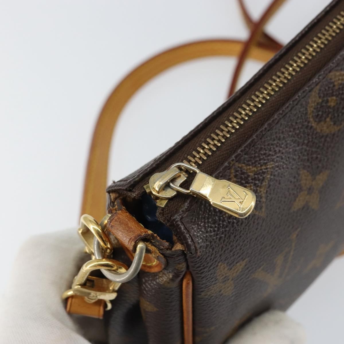 Louis Vuitton Eva Handbag Monogram Canvas, BROWN, CANVAS, Shoulder bag