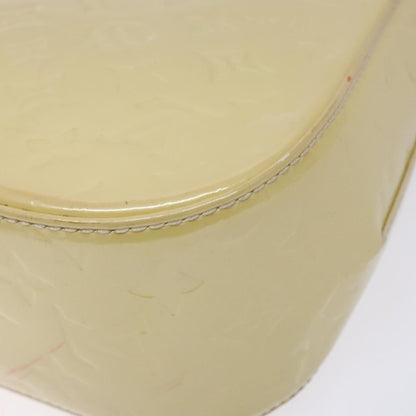 Louis Vuitton Bellflower Handbag Monogram Vernis, BEIGE, PATENT_LEATHER, Handbag