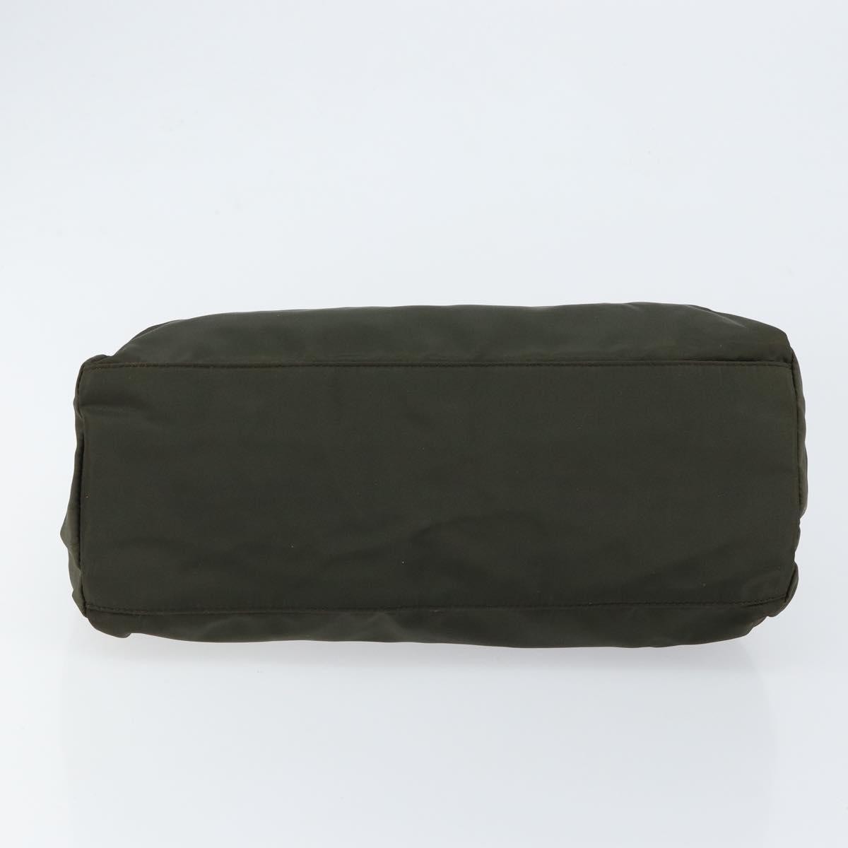 Prada Vintage Zip Tote Tessuto, KHAKI, NYLON, Tote bag