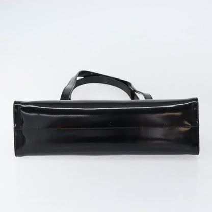 Salvatore Ferragamo Vintage Tote bag Patent Leather, BLACK, PATENT_LEATHER, Tote bag