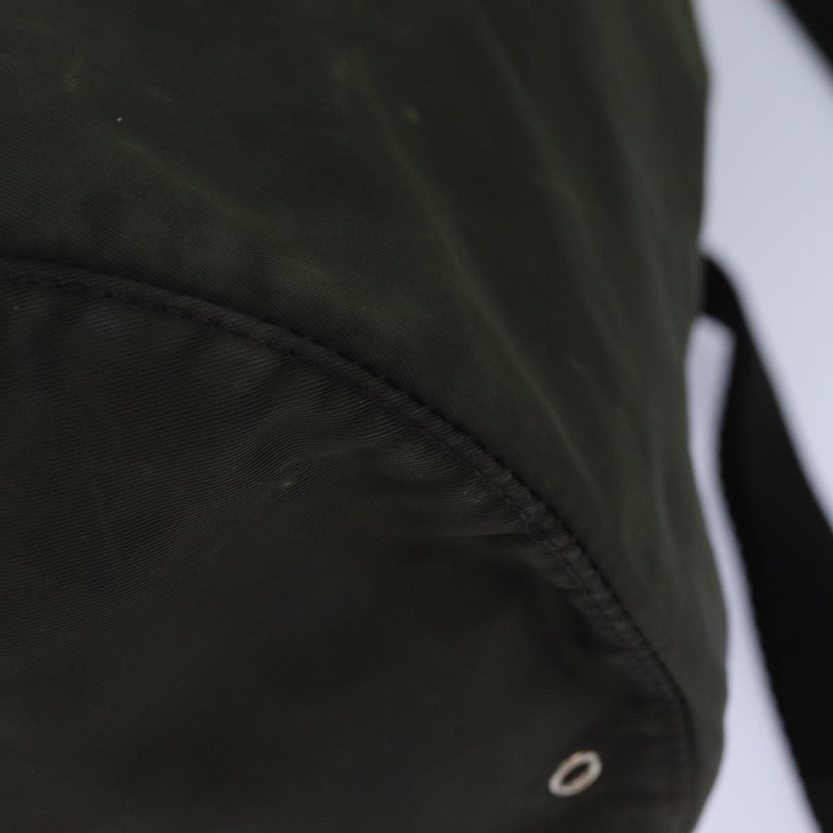 Prada Vintage Shoulder Bag Tessuto, KHAKI, NYLON, Shoulder bag