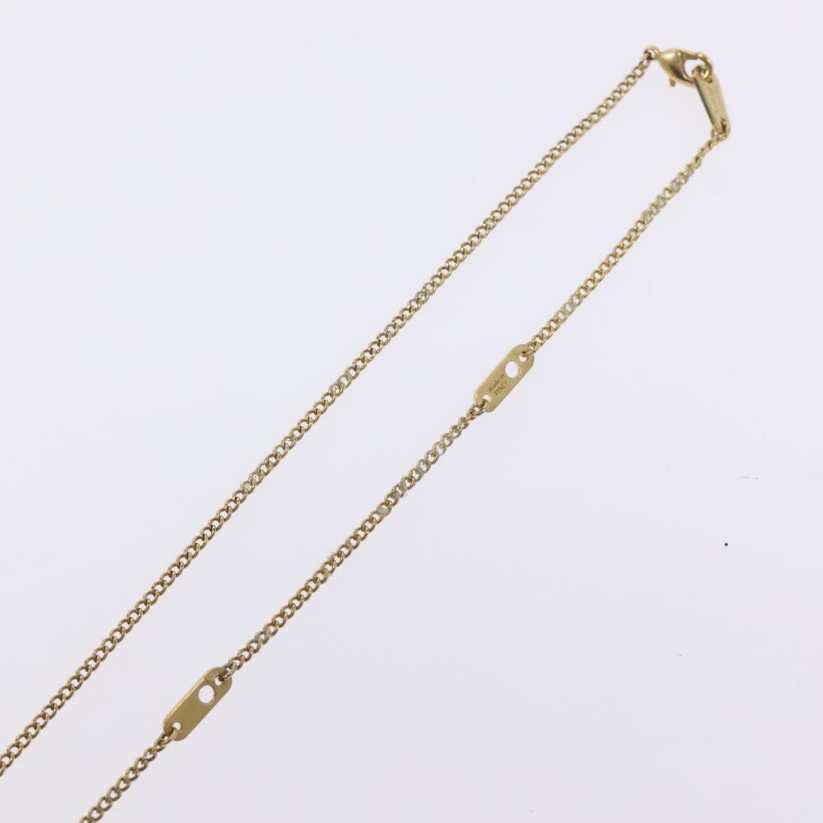 Louis Vuitton LV Initiales Pendant Metal, GOLD, METAL, Necklace