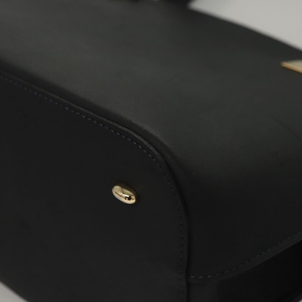 Celine Handbag Leather, NAVY, LEATHER, Handbag