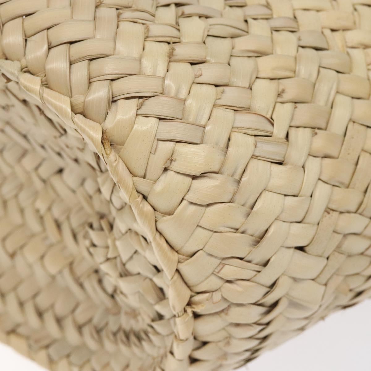 Loewe Basket Tote Raffia, BEIGE, WOOD, Tote bag