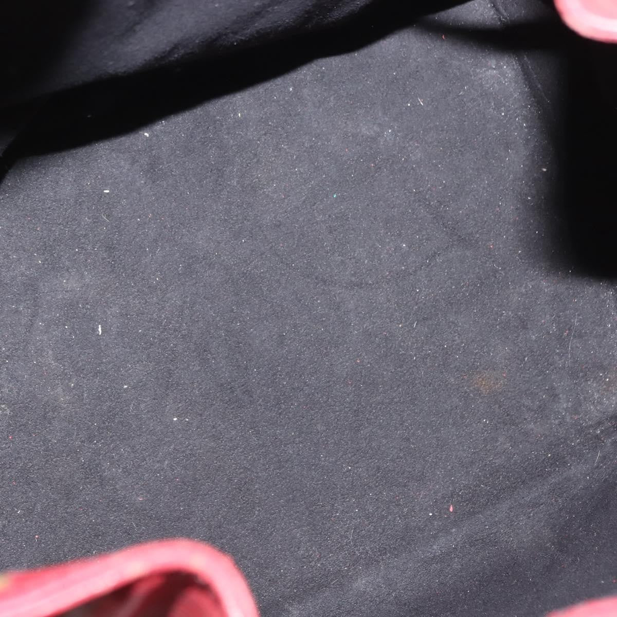 Louis Vuitton Petit Noe Handbag Epi Leather, RED, LEATHER, Shoulder bag