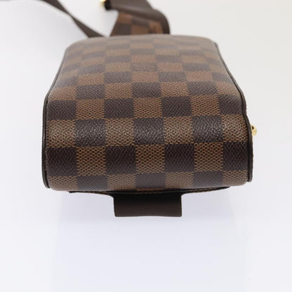 Louis Vuitton Geronimos Waist Bag Damier, BROWN, CANVAS, Shoulder bag