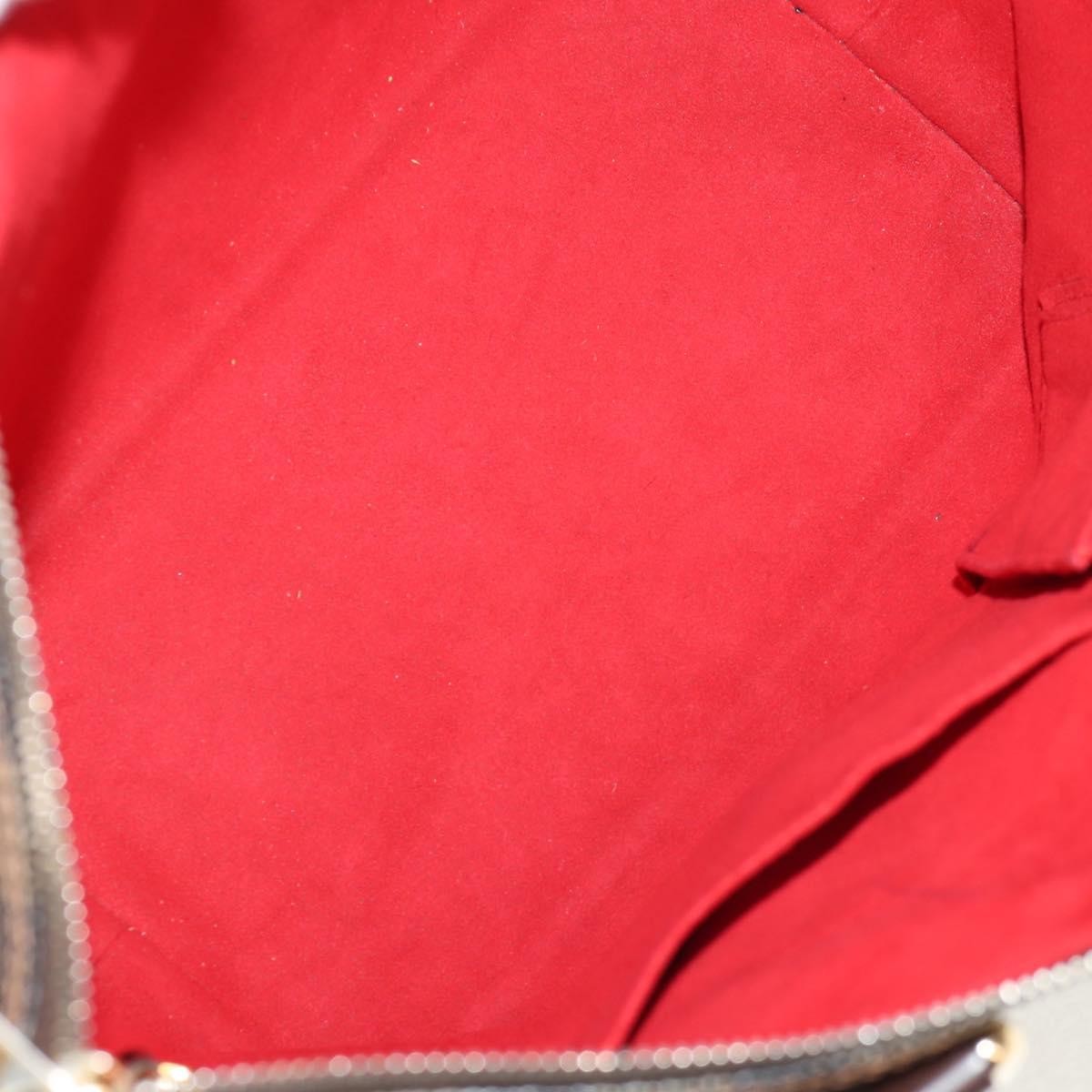 Louis Vuitton Saleya Handbag Damier, BROWN, CANVAS, Tote bag