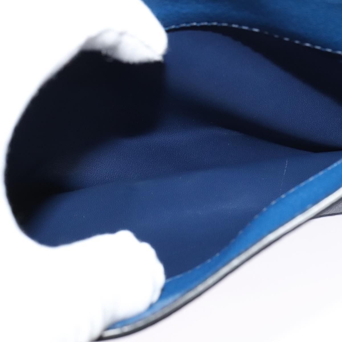 Miu Miu Flap Shoulder Bag Leather, BLUE, LEATHER, Shoulder bag