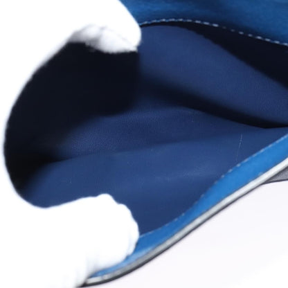 Miu Miu Flap Shoulder Bag Leather, BLUE, LEATHER, Shoulder bag