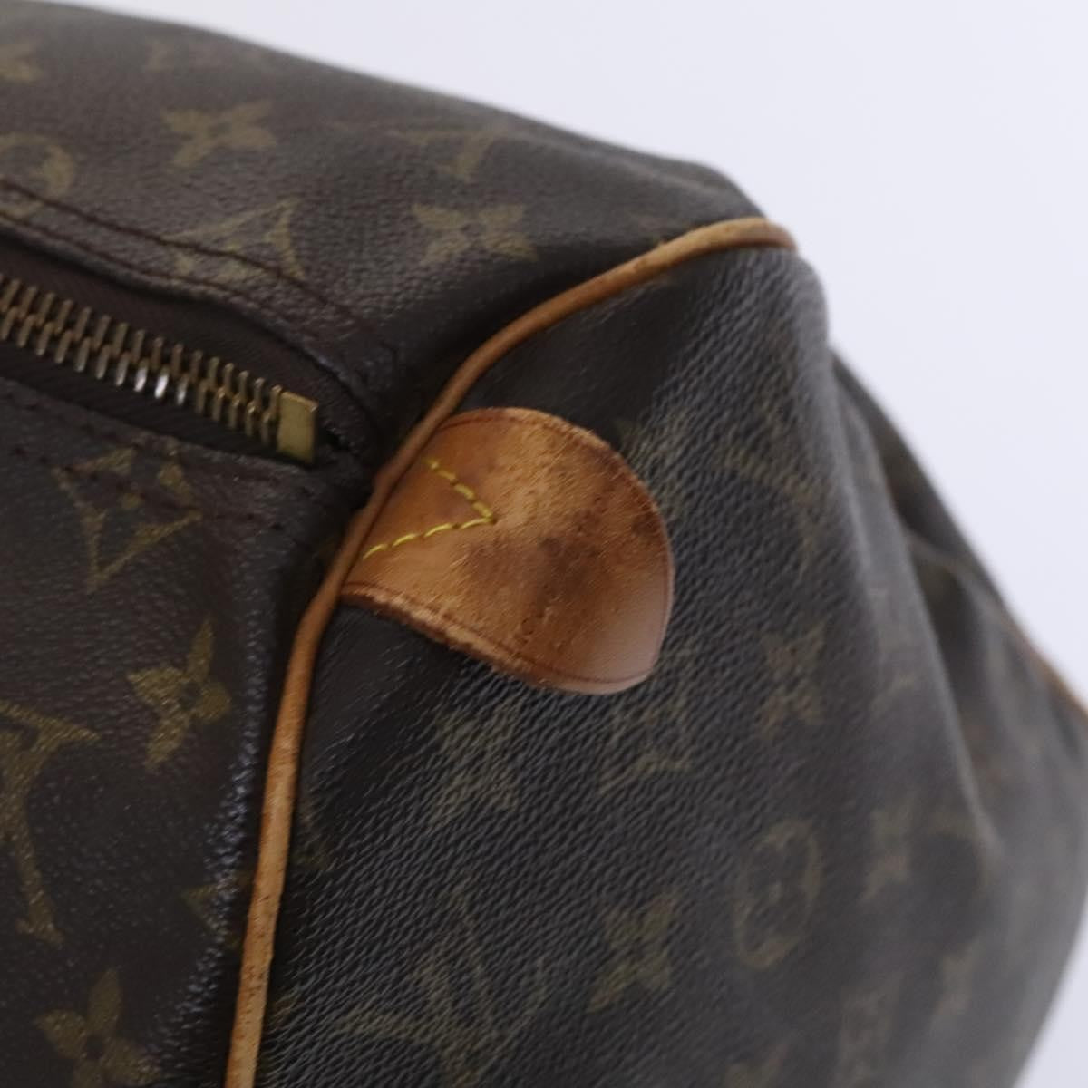 Louis Vuitton Keepall Bag Monogram Canvas, BROWN, CANVAS, Travel bag