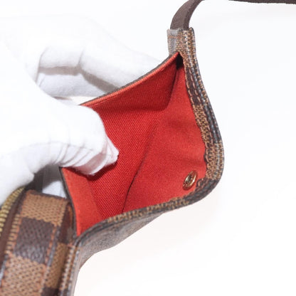 Louis Vuitton Geronimos Waist Bag Damier, BROWN, CANVAS, Shoulder bag