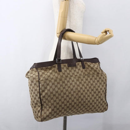 Gucci Vintage tote GG Canvas, BEIGE, CANVAS, Tote bag