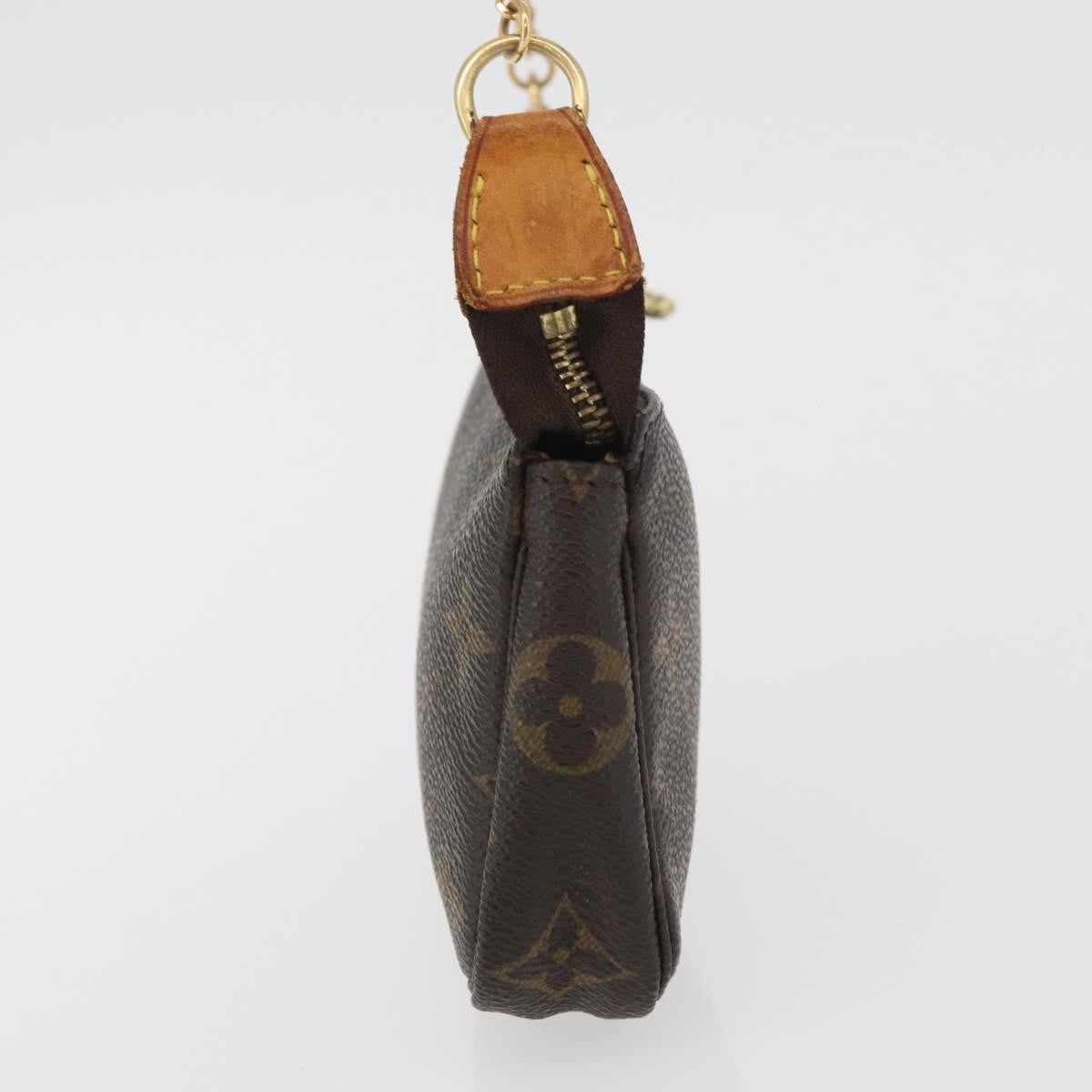 Louis Vuitton Pochette Accessoires Monogram Canvas, Brown, Canvas, Clutch