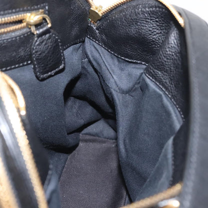 Chloe Cary Satchel Leather, BLACK, LEATHER, Shoulder bag