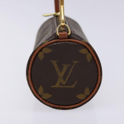 Louis Vuitton Papillon Pochette Monogram Canvas, BROWN, CANVAS, Handbag