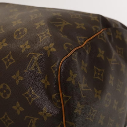 Louis Vuitton Keepall Bag Monogram Canvas, BROWN, CANVAS, Travel bag