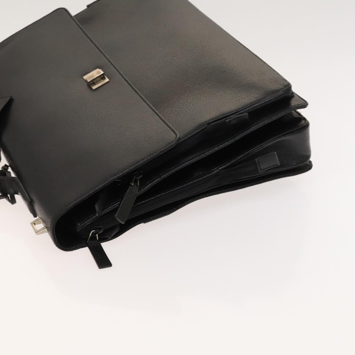 Gucci Briefcase Leather, BLACK, LEATHER, Briefcase