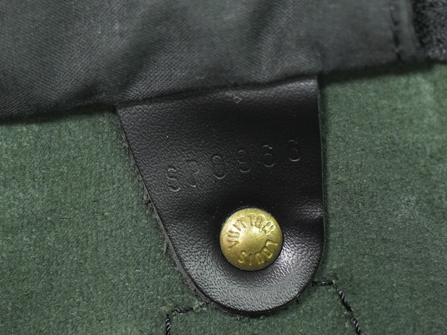 Louis Vuitton Speedy Handbag Epi Leather, BLACK, LEATHER, Handbag