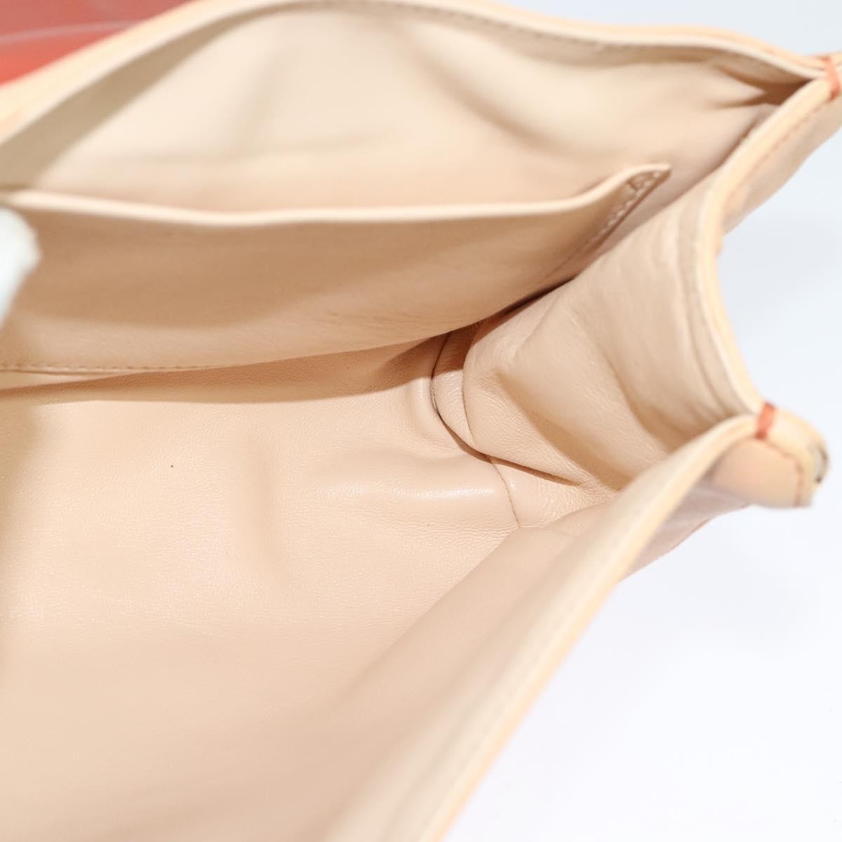 Chloe Vintage Flap shoulder bag Leather, BEIGE, LEATHER, Shoulder bag