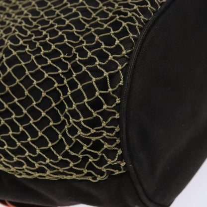 Chanel Camellia Flower Tote Canvas, BLACK, CANVAS, Tote bag