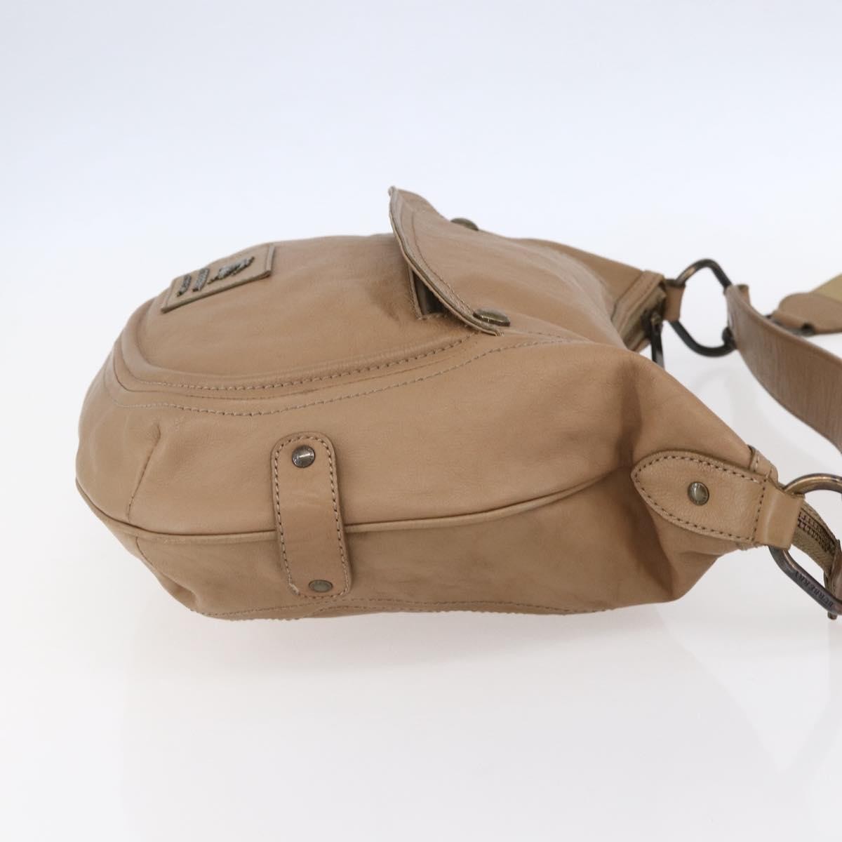 Burberry Blue Label Handbag Leather, BROWN, LEATHER, Handbag