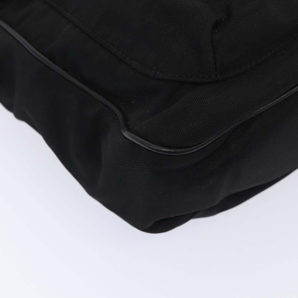 Burberry Vintage Shoulder Bag Nylon, BLACK, NYLON, Shoulder bag