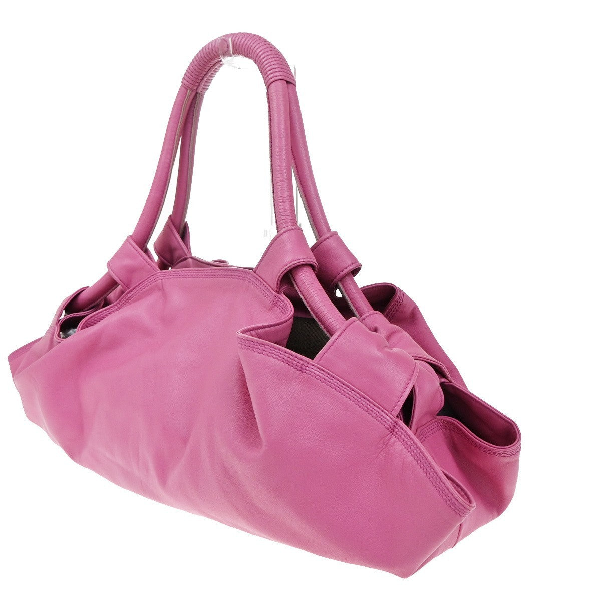 Loewe Anagram Logo Nappa Aire Hand Bag Leather, PINK, LEATHER, Handbag