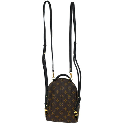 Louis Vuitton Palm Springs Backpack Limited Edition World Tour Monogram Canvas, BROWN, CANVAS, Backpack
