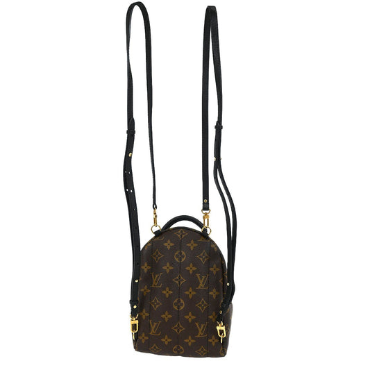 Louis Vuitton Palm Springs Backpack Limited Edition World Tour Monogram Canvas, BROWN, CANVAS, Backpack