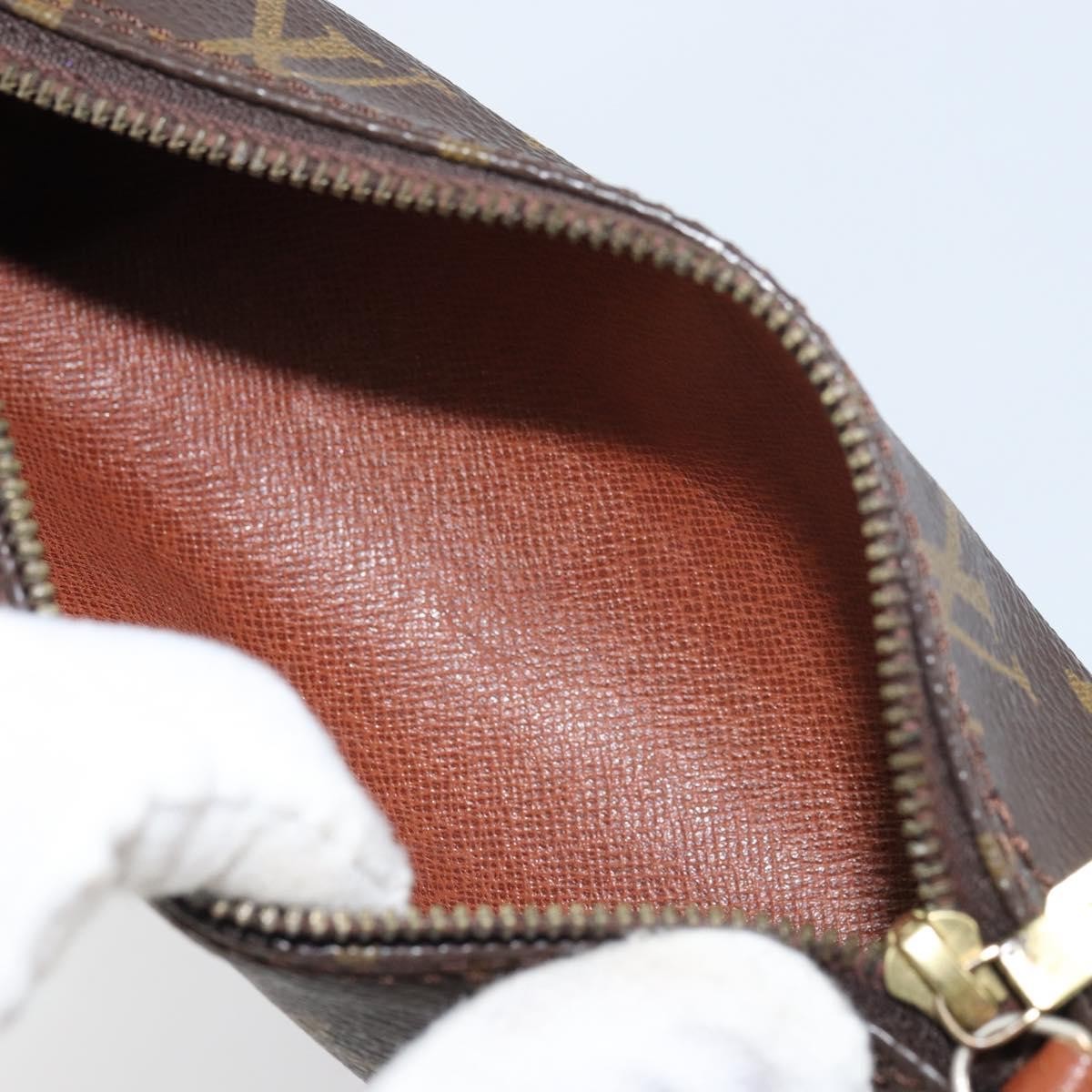 Louis Vuitton Papillon Pochette Monogram Canvas, BROWN, CANVAS, Clutche & pouche
