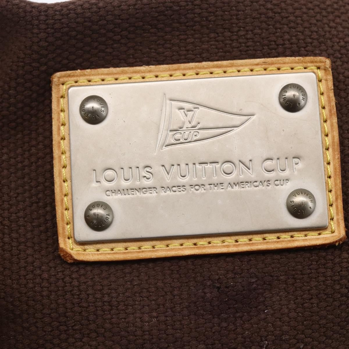 Louis Vuitton Antigua Tote Canvas, BROWN, CANVAS, Tote bag