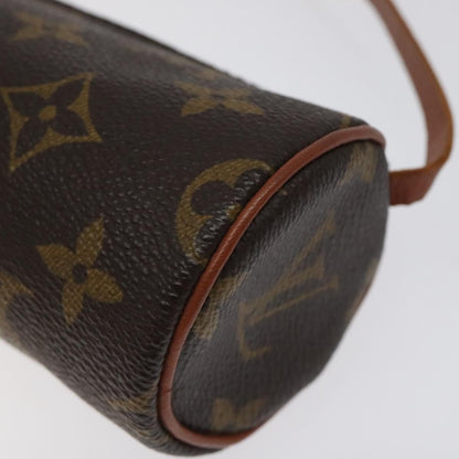 Louis Vuitton Papillon Pochette Monogram Canvas, BROWN, CANVAS, Handbag