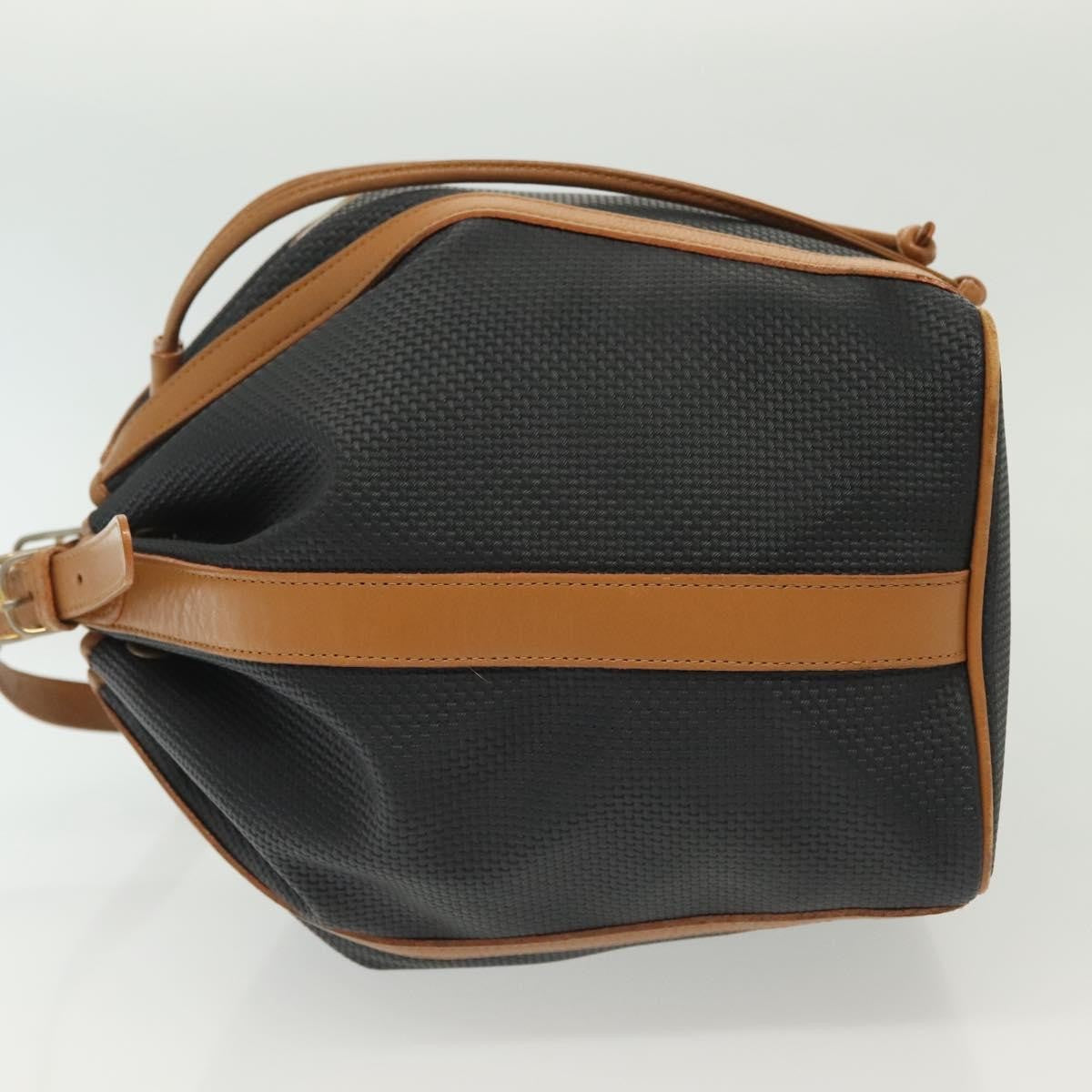 Saint Laurent Vintage Shoulder Bag PVC Leather, BLACK, PVC, Shoulder bag