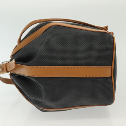 Saint Laurent Vintage Shoulder Bag PVC Leather, BLACK, PVC, Shoulder bag