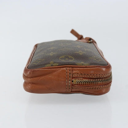 Louis Vuitton Pochette Sports Monogram Canvas, BROWN, CANVAS, Clutche & pouche