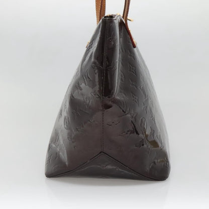 Louis Vuitton Bellevue Handbag Monogram Vernis, BURGUNDY, PATENT_LEATHER, Tote bag
