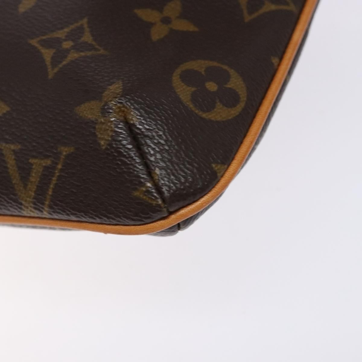 Louis Vuitton Partition Wristlet Clutch Monogram Canvas, BROWN, CANVAS, Clutche & pouche