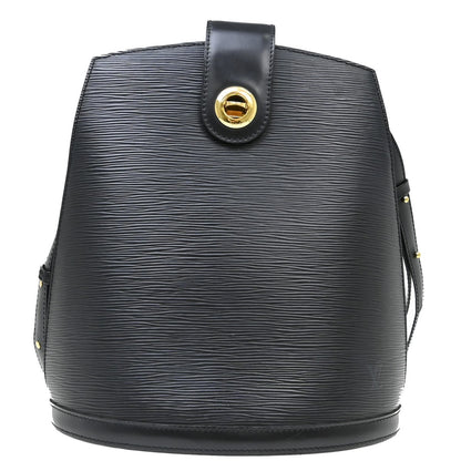 Louis Vuitton Cluny Shoulder Bag Epi Leather, Black, Leather, Shoulder Bag