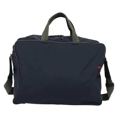 Prada Travel Boston Bag Nylon, NAVY, NYLON, Travel bag