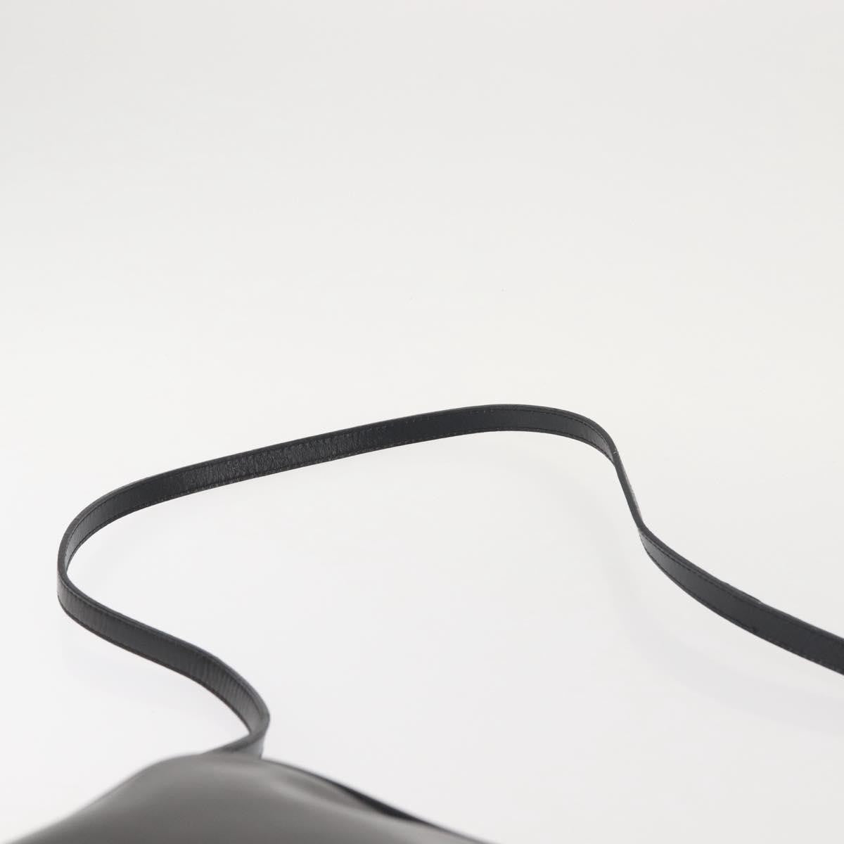 Salvatore Ferragamo Vala Shoulder Bag Leather, BLACK, LEATHER, Shoulder bag