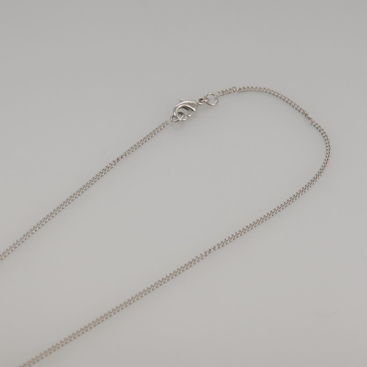 Chanel CC Pendant Necklace Metal, SILVER, METAL, Necklace