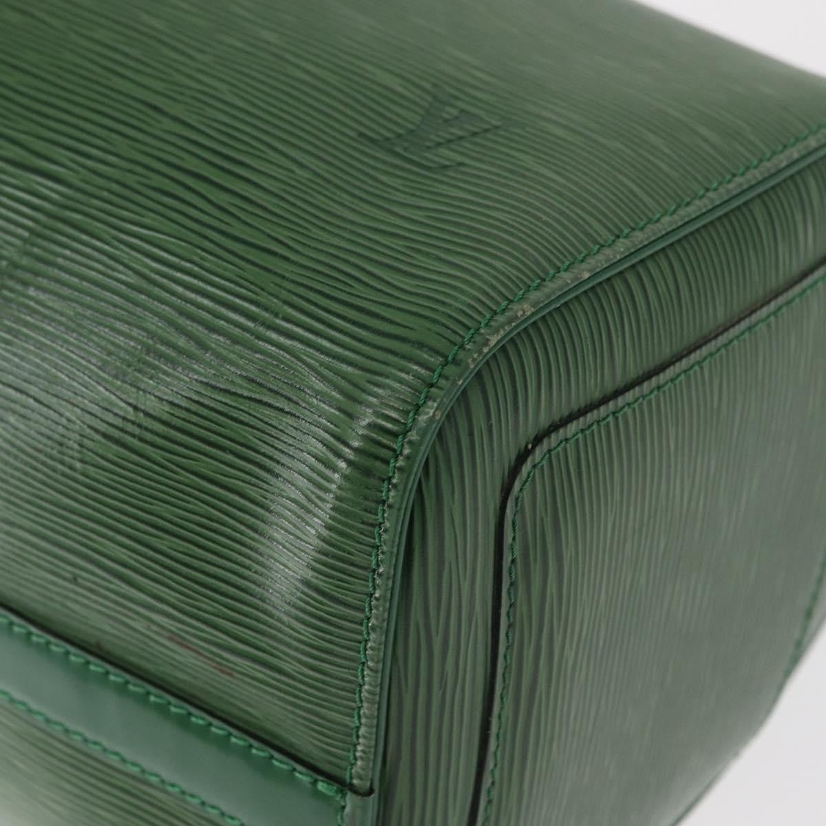 Louis Vuitton Speedy Handbag Epi Leather, GREEN, LEATHER, Handbag