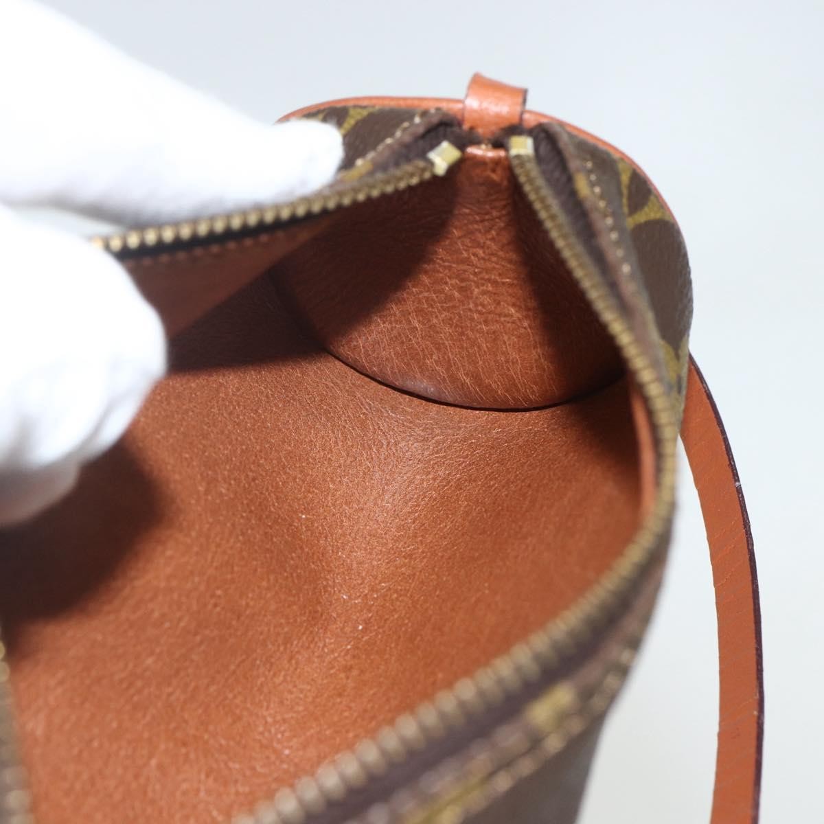 Louis Vuitton Papillon Pochette Monogram Canvas, BROWN, CANVAS, Clutche & pouche