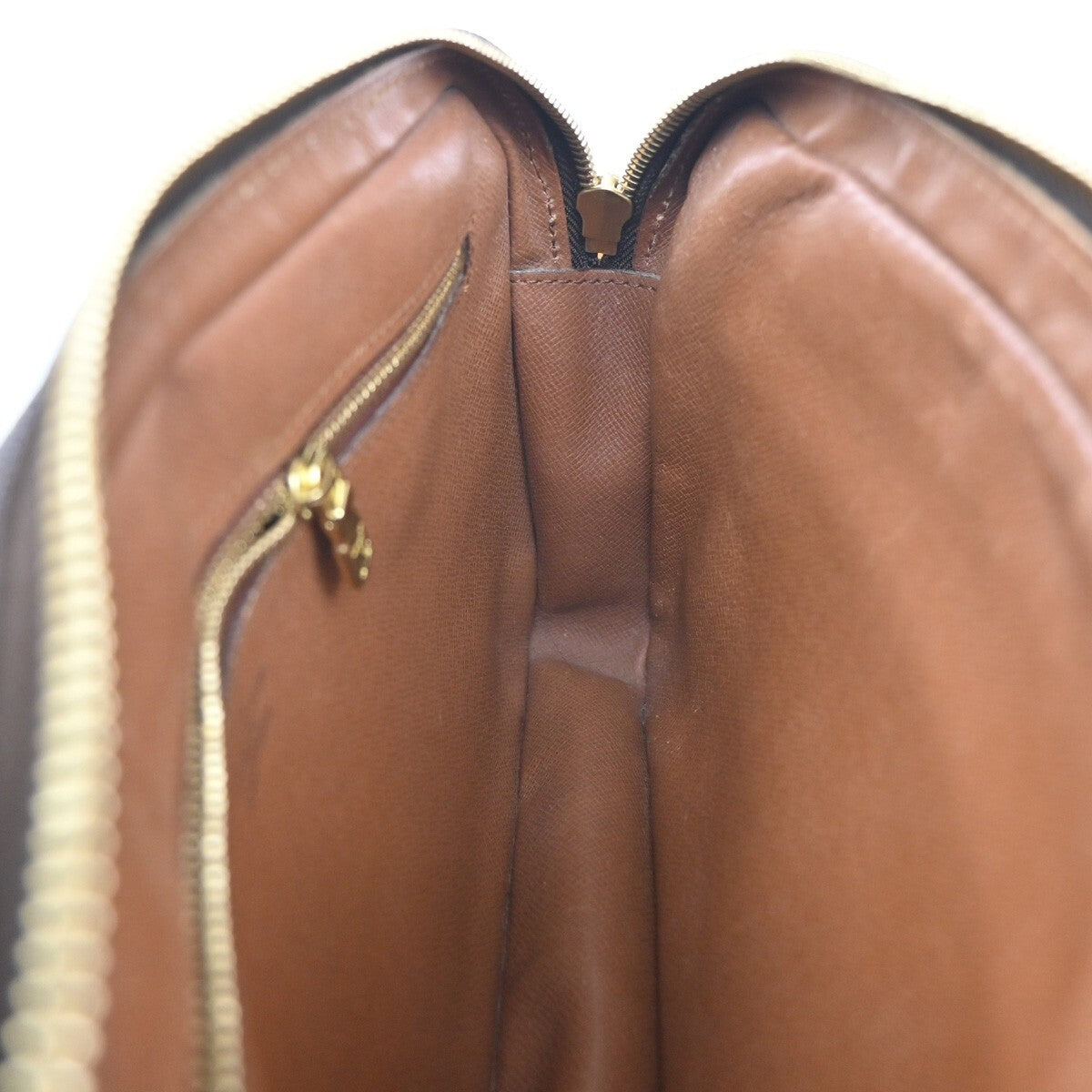 Louis Vuitton Marly Dragonne Clutch Monogram Canvas, BROWN, CANVAS, Clutche & pouche