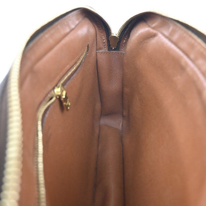 Louis Vuitton Marly Dragonne Clutch Monogram Canvas, BROWN, CANVAS, Clutche & pouche