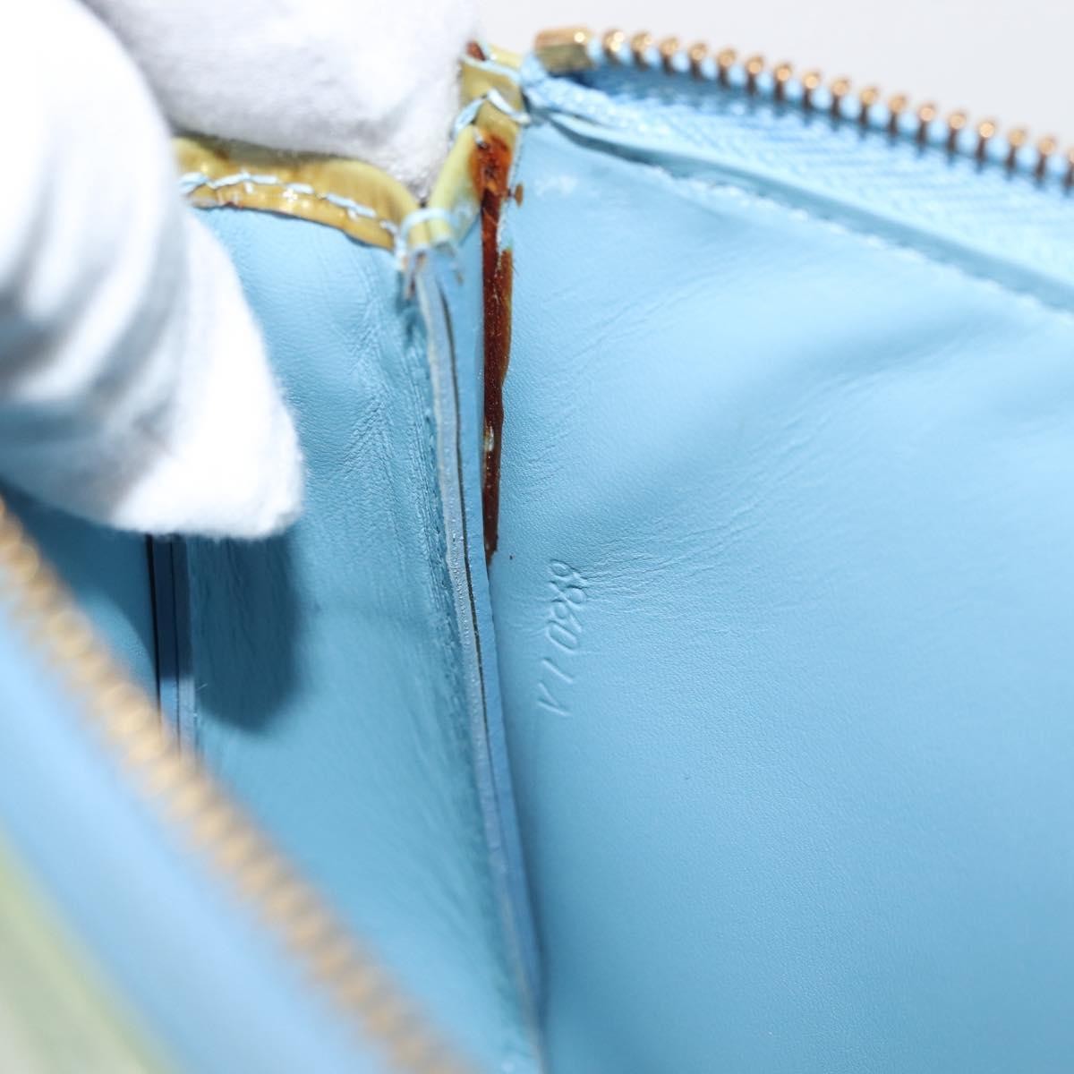 Louis Vuitton Lexington Pochette Monogram Vernis, BLUE, PATENT_LEATHER, Clutche & pouche