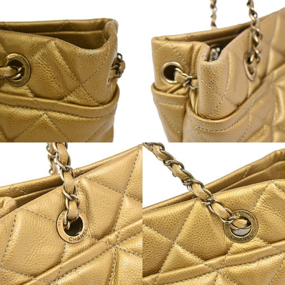 Chanel Timeless CC Soft Tote Calfskin, GOLD, CALFSKIN, Shoulder bag