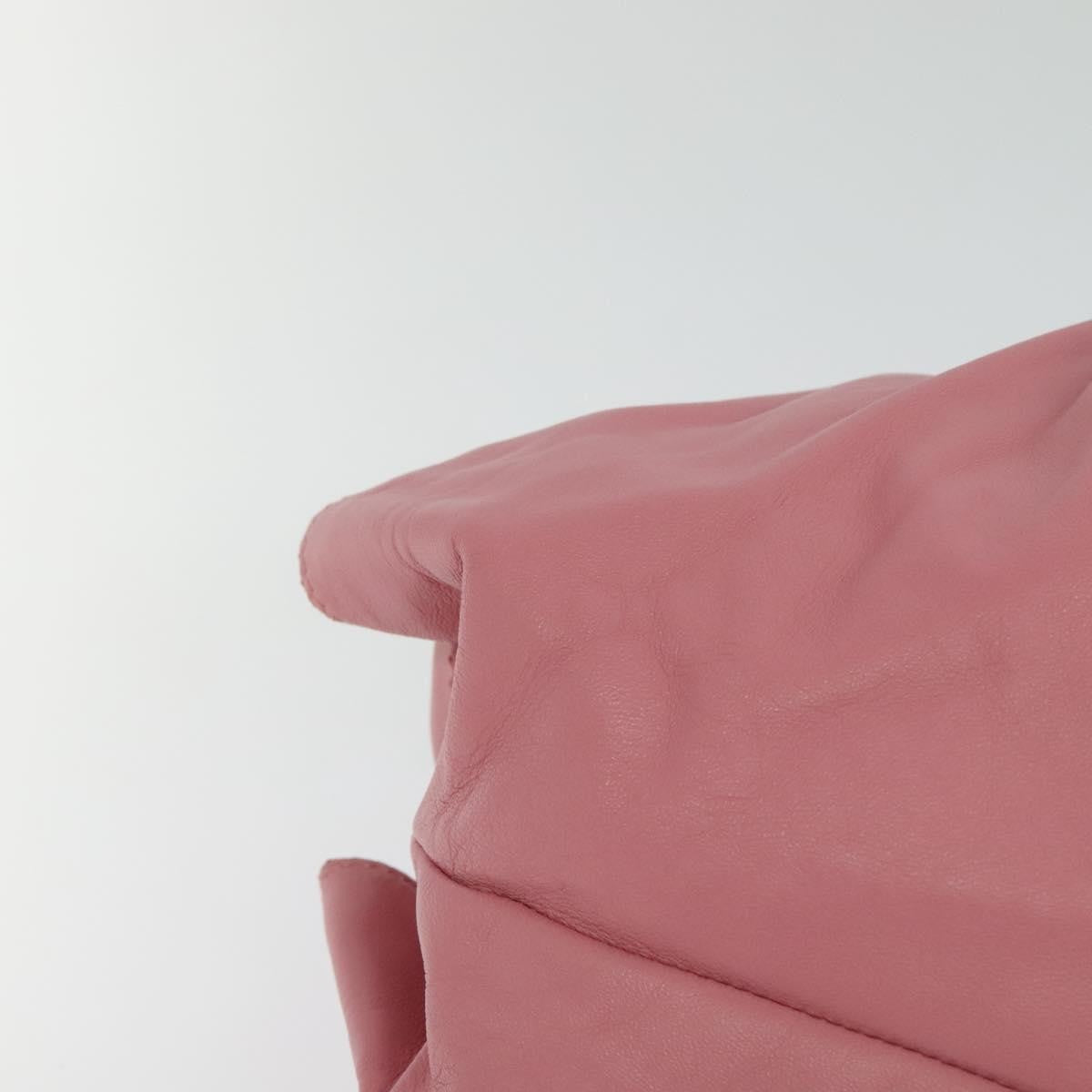 Loewe Anagram Logo Nappa Aire Hand Bag Leather, PINK, LEATHER, Handbag