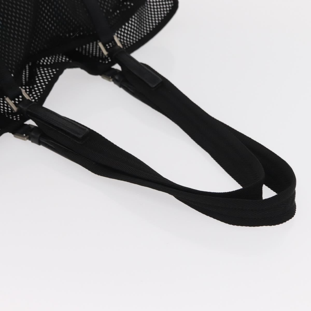 Prada Vintage Tote Nylon, BLACK, NYLON, Tote bag